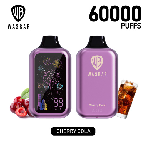 Wasbar 60000 Puffs Dual Mesh Coil ขายส่ง Vape
