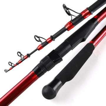 Customized Telescopic 270 Carbon Fiber Long Casting and Surfcasting Fishing Rods (3.9m-4.2m)