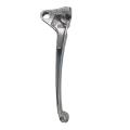 Motorcycle starting steering handle lever