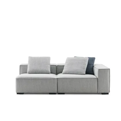 Modern box corner modular sectional living room sofa