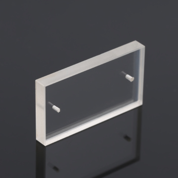 Fereastra cu fluorură de bariu optică UV 42x23x5mm