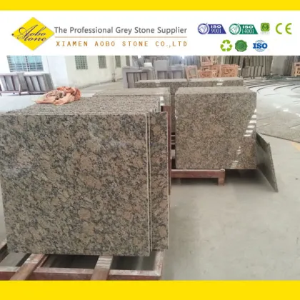 Polishde Gold Sparta Granite Floor Tiles