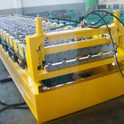 China new customized profile hydraform roof tile machine