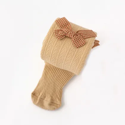 Plush and warm baby leggings