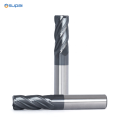 Solid Carbide 4Flutes Corner Radius End Mills Coated