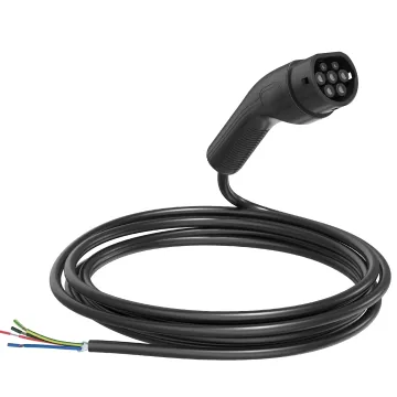 Factory Price Fast Charging Single Phase 32A/7KW EV Charger Cable Type2