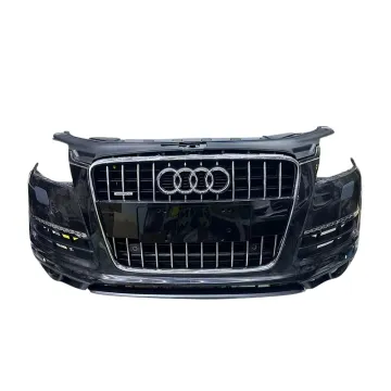 2012 Audi Q7 Bumper - Original Used Front Nose Radiator Fog Lights Grill