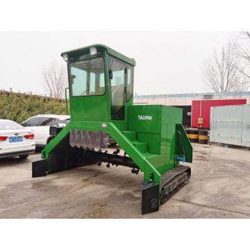 Compostagem Equipamento Compostagem Fermentação Manure Turner