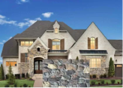 Sparkling shadow stone for party venues