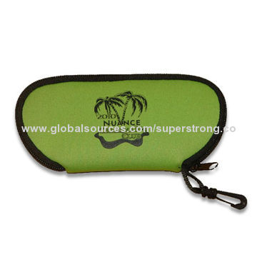 Neoprene Eyeglass Case, Customized Specifications are Accepted, Available in Various Colors