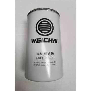 WEICHAI इंजन ईंधन फ़िल्टर 1000447498 410800080092