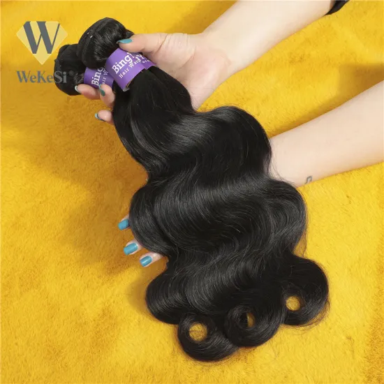 On Deal!!100% Raw Unprocessed Remy Human Hair Wholesale Brazilian Virgin Hair Peruvian Malaysian Indian Hair Weaving