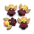 Χύμα Ρητίνη Γελοιογραφία Lucky Angel Flatback Princess Cabochon Beads Στολίδι Παιδικά λευκώματα DIY Art Decor Κοσμήματα Αξεσουάρ