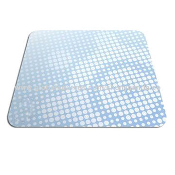 Fashion non-slip rubber mouse pad, black/single