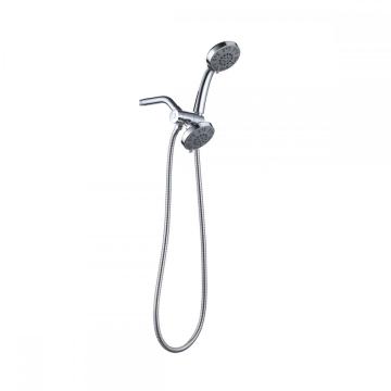 High quality abs plastic silver shower shower set