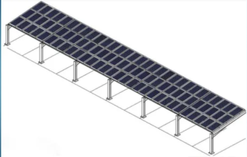 태양 전지 패널 장착 알루미늄 브래킷 carport