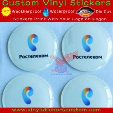 clear epoxy bubble sticker