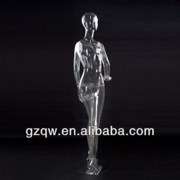 2014 Full body clear fashion women plastic dummy price