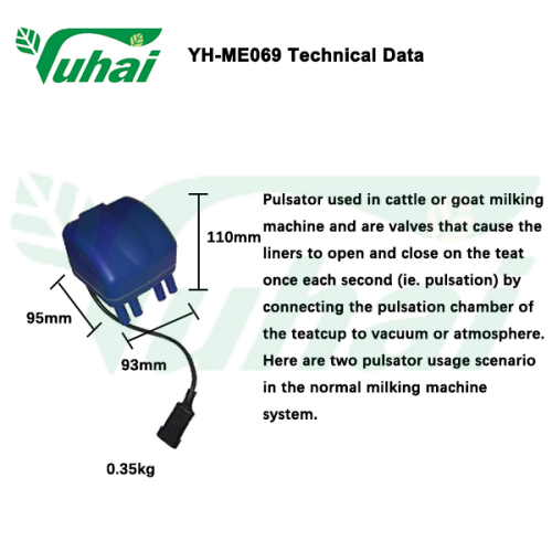 Milk Electronic Pulsator for Cow Milking Machine