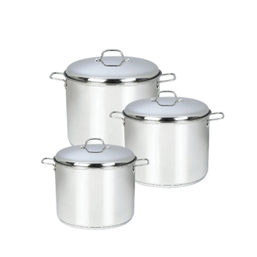 Commercial Stainless Steel Stock Pot Set