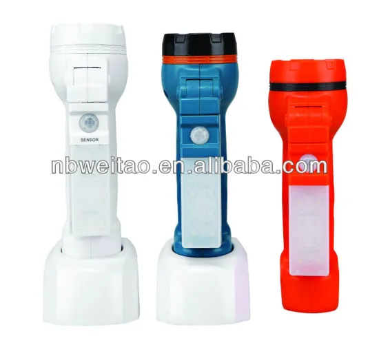 rechargeable multifunction pir sensor emergency LED light