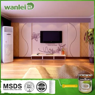 Popula inorganic pigment home design wall paint