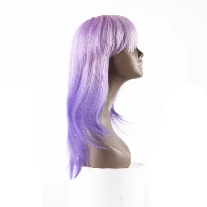 X-TRESS Beautiful Design Straight Ombre Color Synthetic Hair Wigs Women Party Heat Resistant Natural Hair Wigs Machine Made Wigs