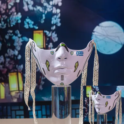Cyber Bionic Half Face Mask