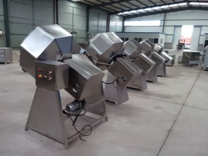 Octagonal French Fries Food Mixer