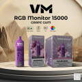 RGB Monitor Vape 15000