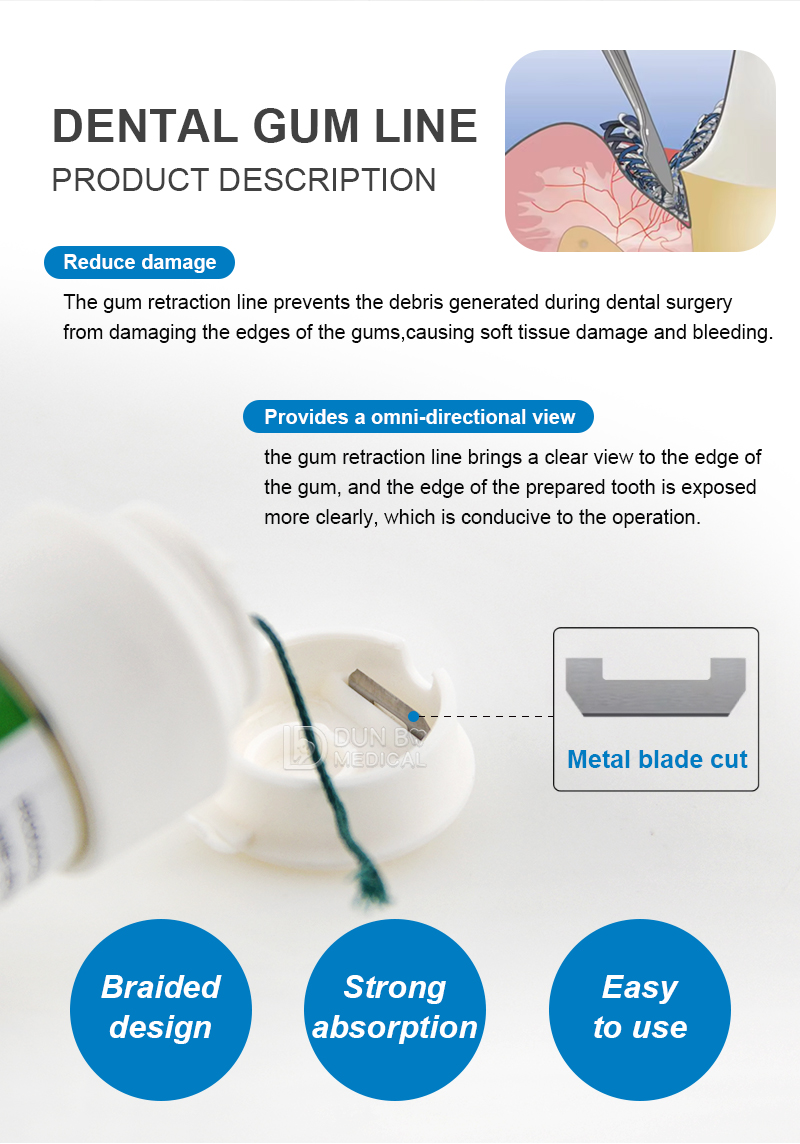 Dental Gingival Retraction Cord