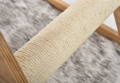 Trevlig z-formad design Hållbart MDF-material Sisal MDF Faux Fur Cat Tree