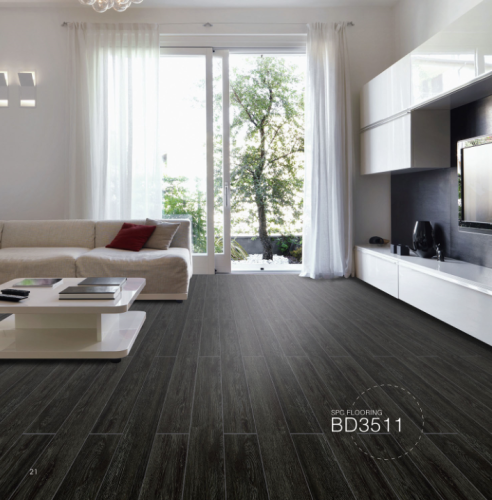 Luxury Rigid Spc Plank Flooring With CE ISO