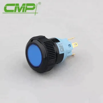 22mm Plastic RGB Tri-color Push Button Switch