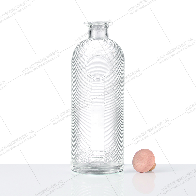 Premium high quality glass rioja bottle customize