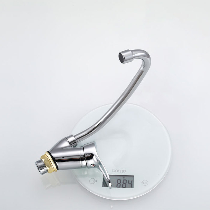 Single Lever Electroplated Sink Mixer Tap