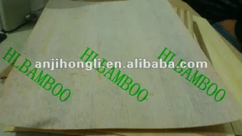 Vertical Carbonized Bamboo Veneer face