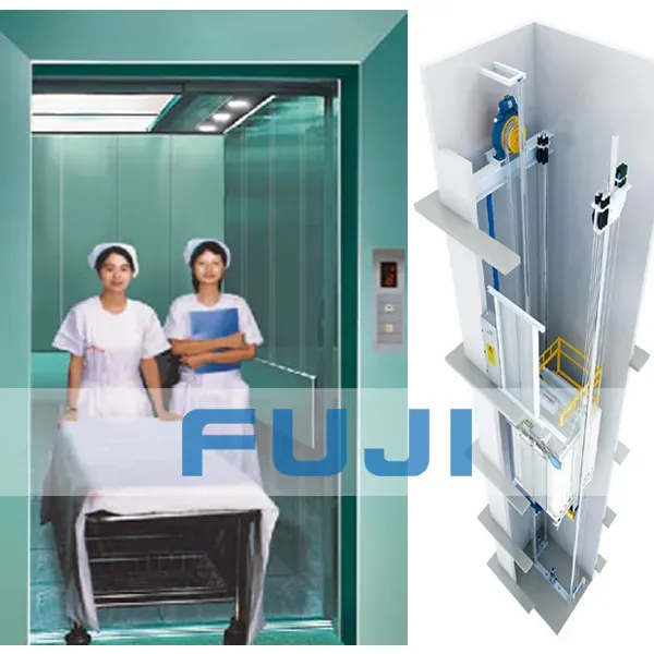 FUJI Hospital Bed Lift Elevator in Vast Hospitals
