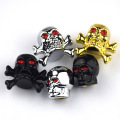 Top quality tire modified Skull valve caps accessories