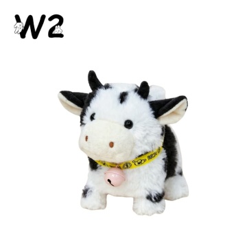 Tie-dye Bell Spotted Walking Cow Electric Toy