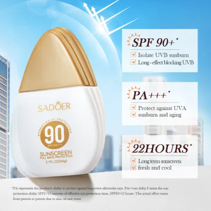 SPF 90+ Whitening Sunscreen Lotion with After-sun Repair