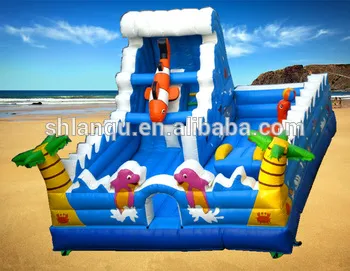 Adorable Unflatable Outdoor Large Amusement Park Inflatable Jumping Castle