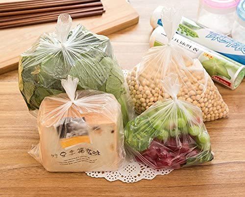 Clear Food Grade Food Packaging Plastic Produce Bags on a Roll Bag