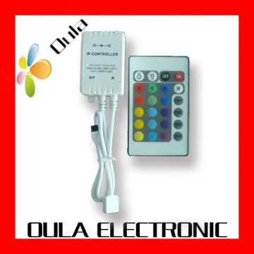Waterproof 25 Key Ir Led Lighting Controllers With Transformer For 3528 Light Strip
