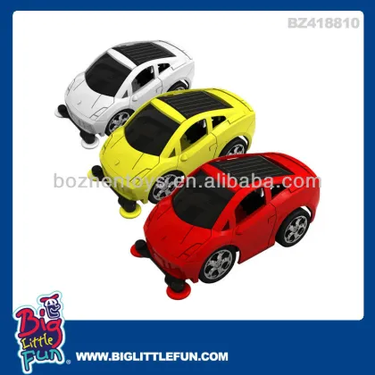 solar plastic powered mini car toys