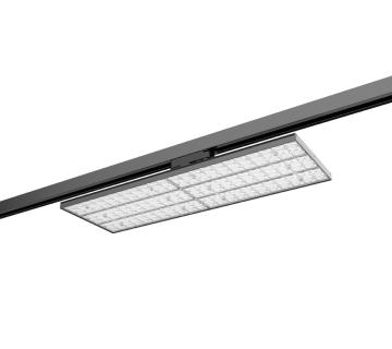 High Efficacy 130lm/W Rotatable Aisle Track Light for Supermarkets
