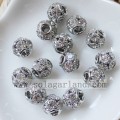 10 * 11MM okrągły Disco Rhinestone kryształu koraliki luźne dystansowy koraliki Charms