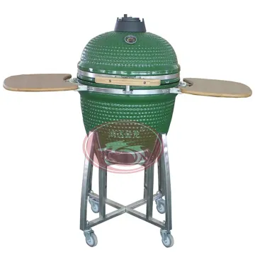 Big Black 16 Inch New Non-Stick BBQ Grill Kamado BBQ Grills Charcoal