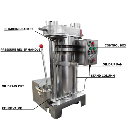 High Speed Adjustable Hydraulic Oil Press Machine with Competitive Price for Edible Oil Extraction