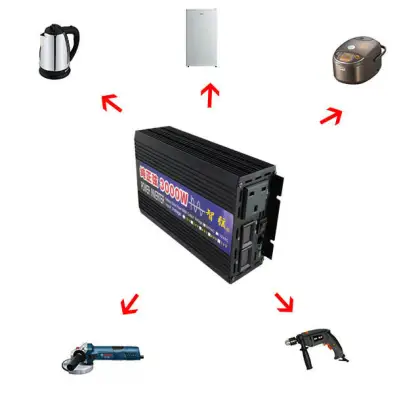 Solis Pure Sine Inverter 3000W - 12V to 220V Off-Grid Solar Converter